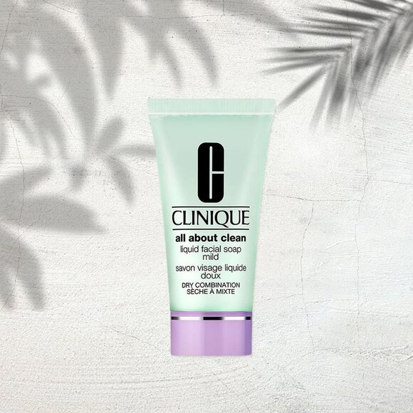 Clinique All About Clean Liquid Facial Soap Mild Mini 1 oz - Picture 1 of 4